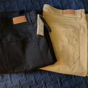 Men's Chino Stretch Pants 36 x 32